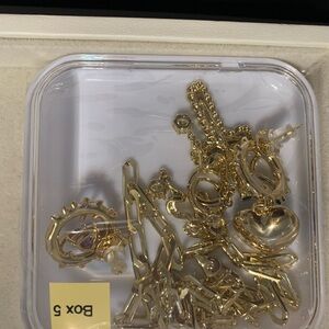 Gold Plated Jewelry Bundle Box 5